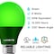 Luxrite A19 LED Light Bulbs 8W (60W Equivalent) Green Colored Bulbs Non-Dimmable E26 Base 2-Pack LR21492-2PK - alternate 4